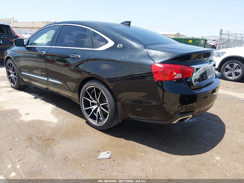 2015 Chevrolet Impala VIN 1G1165S37FU122243 IAAI salvage auction — HAIL, Salvage Title, sold $425 on 2026-07-24 (photo 3)
