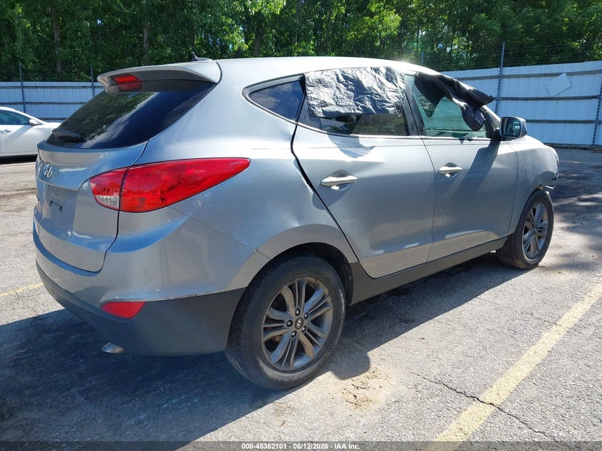 2015 Hyundai Tucson VIN KM8JT3AF1FU116868 IAAI salvage auction — NORMAL WEAR, Clear (Michigan), sold $675 on 2026-07-06 (photo 4)