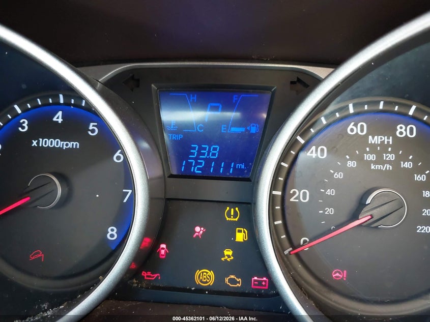 2015 Hyundai Tucson VIN KM8JT3AF1FU116868 IAAI salvage auction — NORMAL WEAR, Clear (Michigan), sold $675 on 2026-07-06 (photo 7)