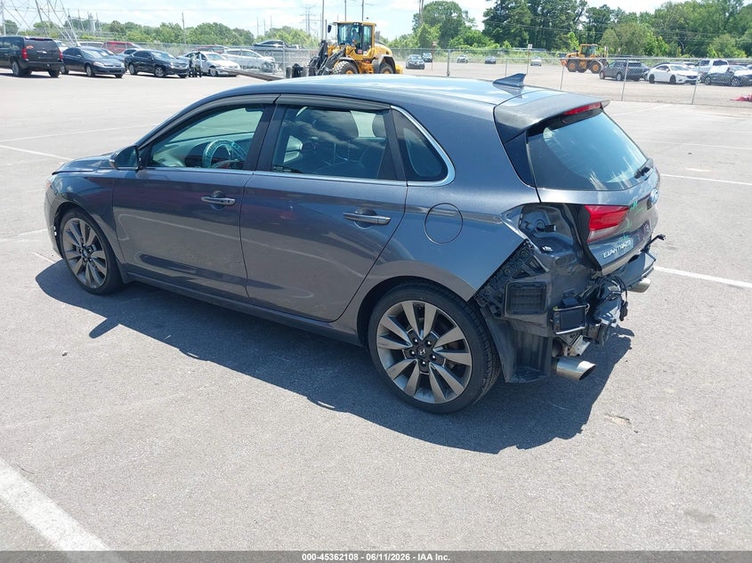 2018 Hyundai VIN KMHH55LC0JU071521 IAAI salvage auction — REAR END, Salvage Title, sold $2,800 on 2026-07-16 (photo 3)