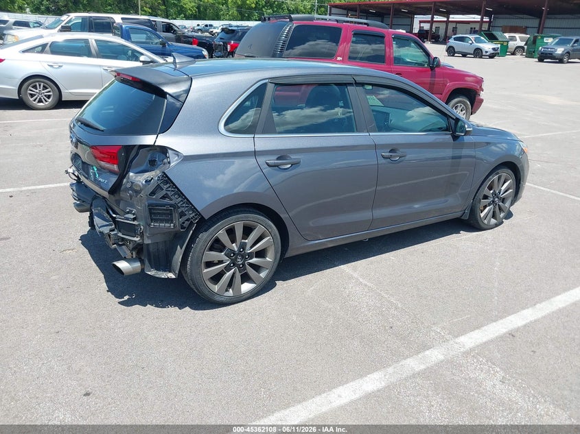 2018 Hyundai VIN KMHH55LC0JU071521 IAAI salvage auction — REAR END, Salvage Title, sold $2,800 on 2026-07-16 (photo 4)