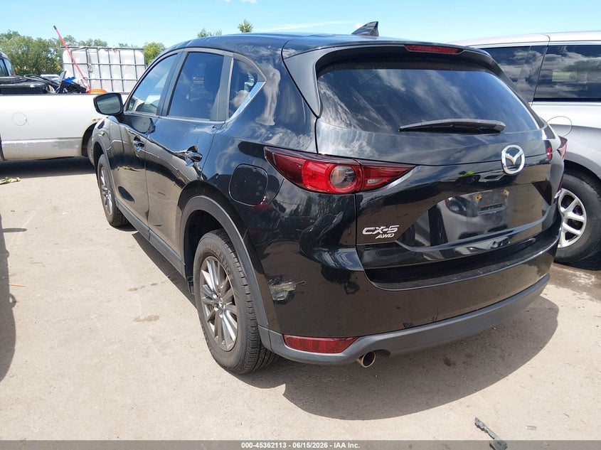 2017 Mazda Cx-5 VIN JM3KFBCL3H0224164 IAAI salvage auction — HAIL, Salvage (Ohio), sold $5,975 on 2026-07-07 (photo 3)