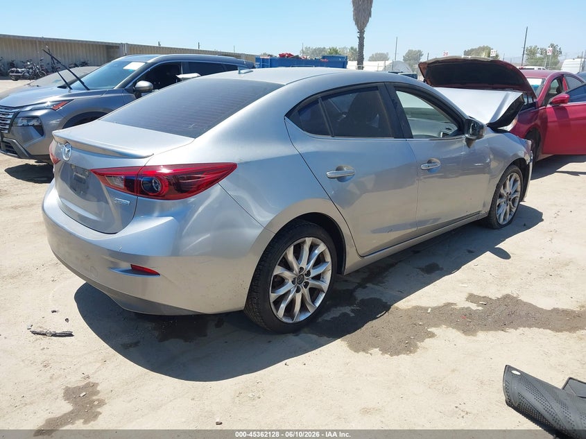 2014 Mazda 3 VIN JM1BM1W3XE1200485 IAAI salvage auction — NORMAL WEAR, Clear - Dealer Only (California), sold $550 on 2026-07-15 (photo 4)