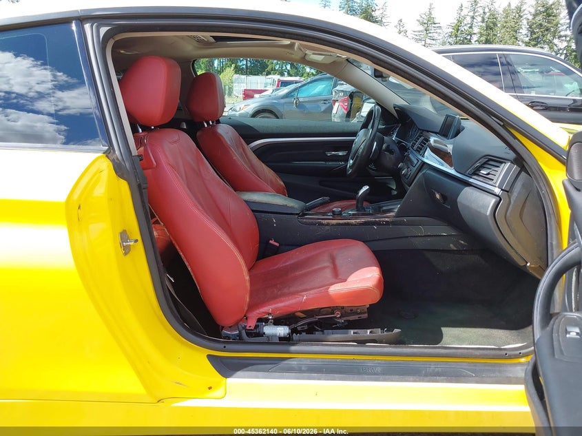 2015 BMW 4er VIN WBA3N7C59FK222917 IAAI salvage auction — NORMAL WEAR, Salvage Title, sold $875 on 2026-09-09 (photo 5)