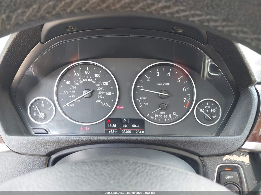 2015 BMW 4er VIN WBA3N7C59FK222917 IAAI salvage auction — NORMAL WEAR, Salvage Title, sold $875 on 2026-09-09 (photo 7)