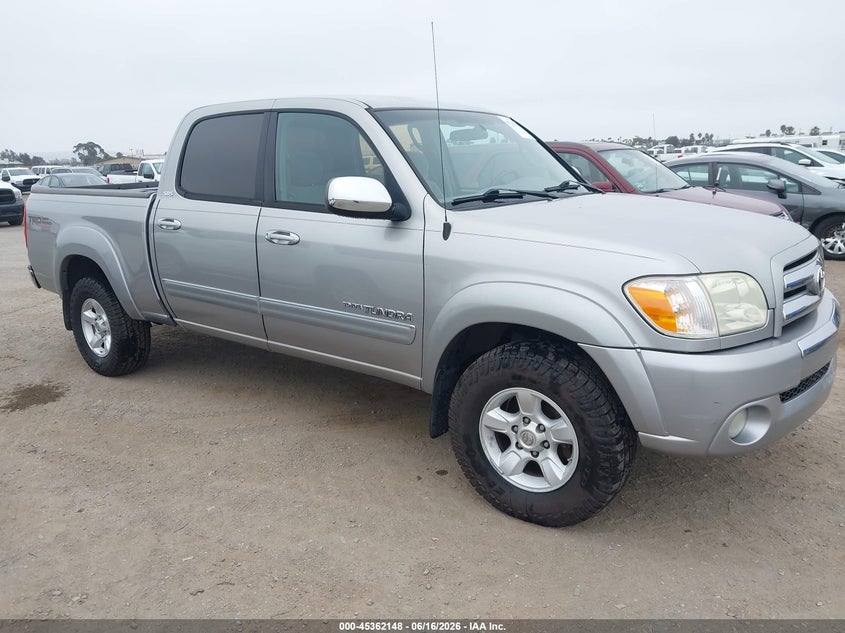 2006 Toyota Tundra VIN 5TBET34156S525457 IAAI salvage auction — LEFT REAR, Salvage (California), sold $4,200 on 2026-07-06 (photo 1)