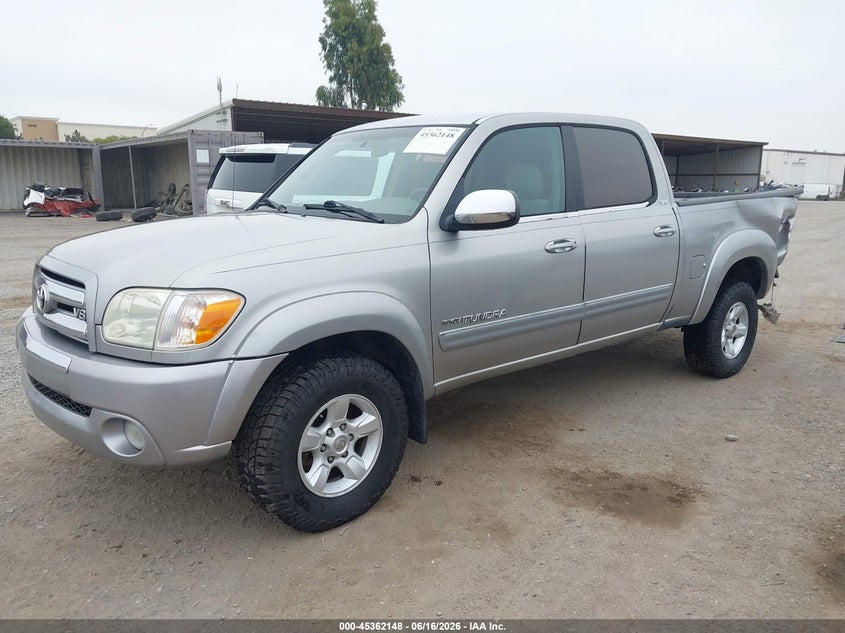 2006 Toyota Tundra VIN 5TBET34156S525457 IAAI salvage auction — LEFT REAR, Salvage (California), sold $4,200 on 2026-07-06 (photo 2)