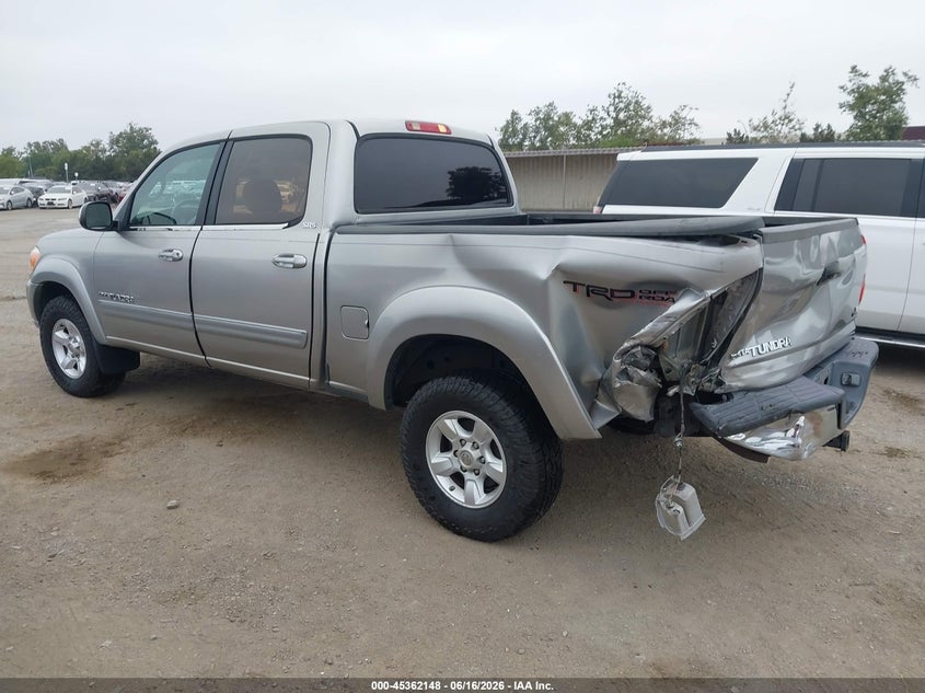 2006 Toyota Tundra VIN 5TBET34156S525457 IAAI salvage auction — LEFT REAR, Salvage (California), sold $4,200 on 2026-07-06 (photo 3)