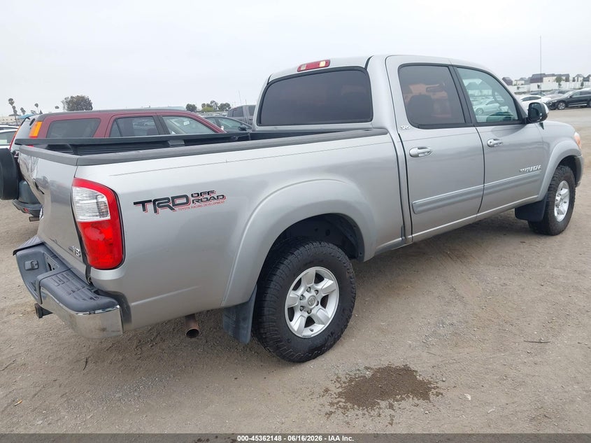 2006 Toyota Tundra VIN 5TBET34156S525457 IAAI salvage auction — LEFT REAR, Salvage (California), sold $4,200 on 2026-07-06 (photo 4)