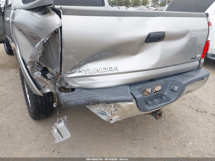 2006 Toyota Tundra VIN 5TBET34156S525457 IAAI salvage auction — LEFT REAR, Salvage (California), sold $4,200 on 2026-07-06 (photo 6)