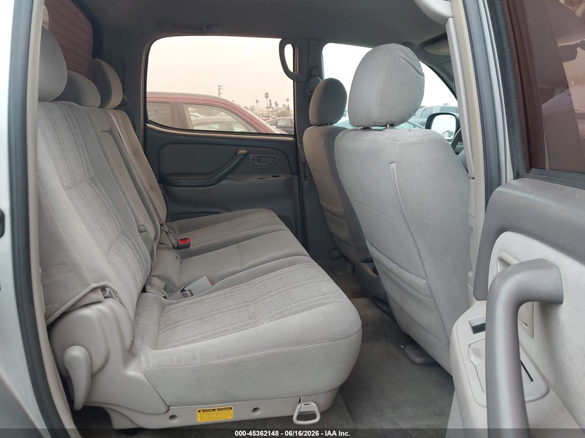 2006 Toyota Tundra VIN 5TBET34156S525457 IAAI salvage auction — LEFT REAR, Salvage (California), sold $4,200 on 2026-07-06 (photo 8)