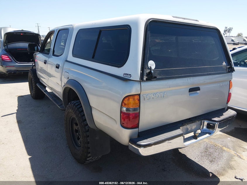 2003 Toyota Tacoma VIN 5TEGN92N93Z243078 IAAI salvage auction — LEFT FRONT, Salvage (California), sold $5,300 on 2026-07-15 (photo 3)