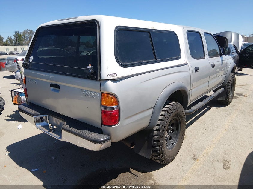 2003 Toyota Tacoma VIN 5TEGN92N93Z243078 IAAI salvage auction — LEFT FRONT, Salvage (California), sold $5,300 on 2026-07-15 (photo 4)