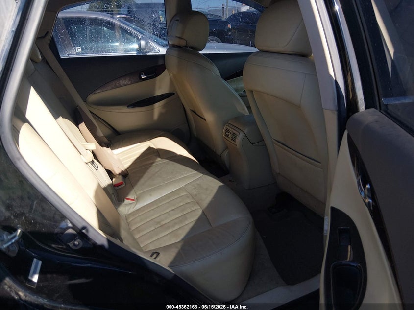 2009 Infiniti Ex35 VIN JNKAJ09E59M900042 IAAI salvage auction — NORMAL WEAR, Clear (Tennessee), sold $25 on 2026-07-23 (photo 8)