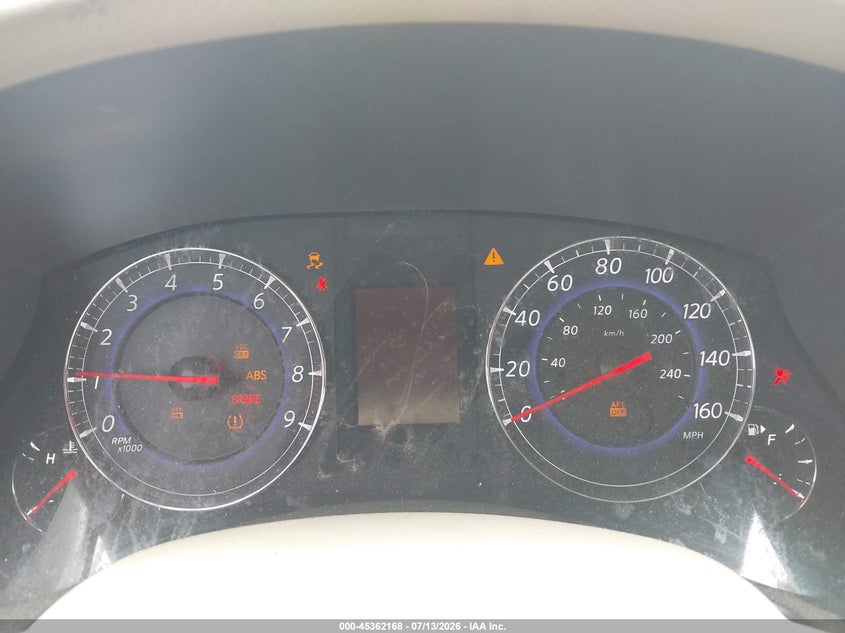 2009 Infiniti Ex35 VIN JNKAJ09E59M900042 IAAI salvage auction — NORMAL WEAR, Clear (Tennessee), sold $25 on 2026-07-23 (photo 7)