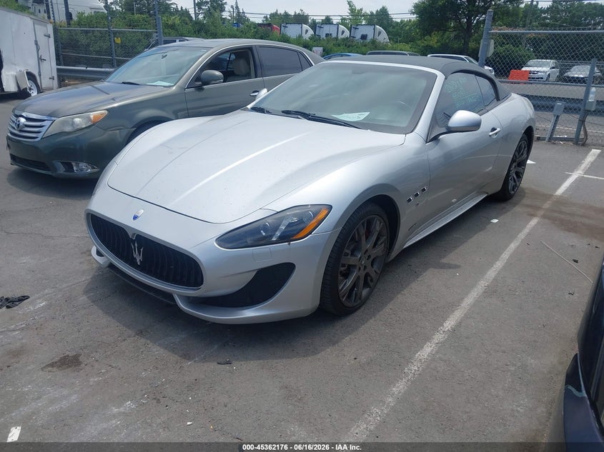 2015 Maserati Granturismo VIN ZAM45VMA7F0147973 IAAI salvage auction — RIGHT REAR, Salvage (Idaho), sold $19,100 on 2026-07-06 (photo 2)