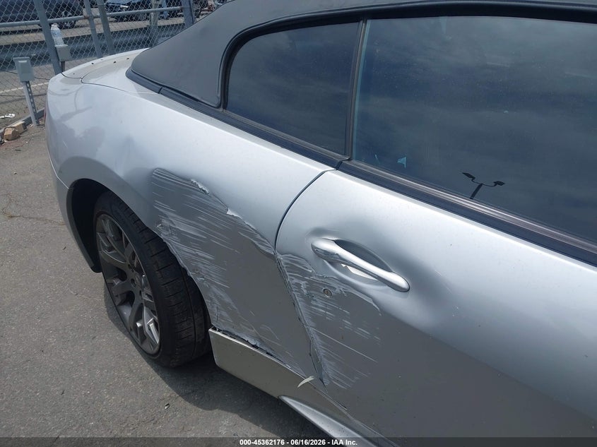 2015 Maserati Granturismo VIN ZAM45VMA7F0147973 IAAI salvage auction — RIGHT REAR, Salvage (Idaho), sold $19,100 on 2026-07-06 (photo 6)