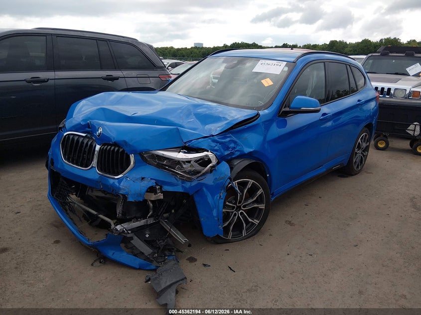2021 BMW X1 VIN WBXJG9C01M5T65959 IAAI salvage auction — FRONT END, Salvage (Ohio), sold $2,950 on 2026-07-10 (photo 2)