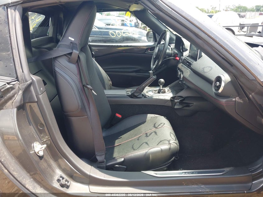 2017 Mazda Mx-5 VIN JM1NDAM7XH0103851 IAAI salvage auction — RIGHT SIDE, Salvage (Virginia), sold $6,550 on 2026-07-07 (photo 8)