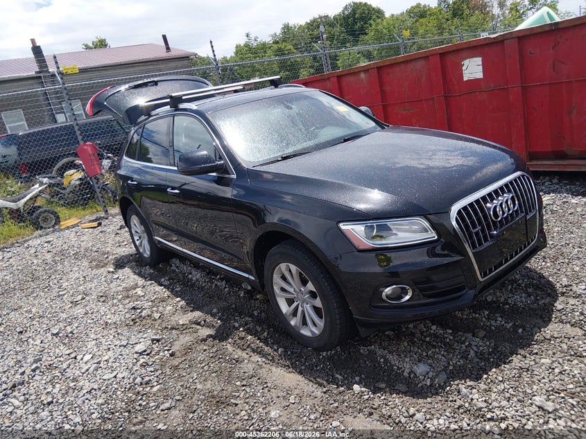 2016 Audi Q5 VIN WA1C2AFP6GA122412 IAAI salvage auction — REAR END, Salvage (West Virginia), sold $2,900 on 2026-07-18 (photo 1)