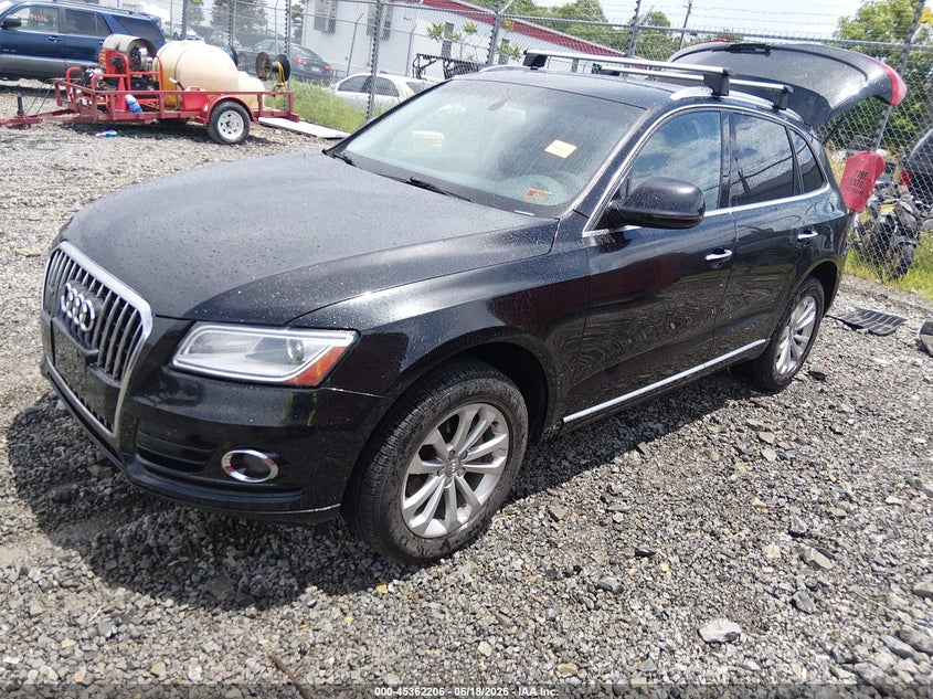 2016 Audi Q5 VIN WA1C2AFP6GA122412 IAAI salvage auction — REAR END, Salvage (West Virginia), sold $2,900 on 2026-07-18 (photo 2)