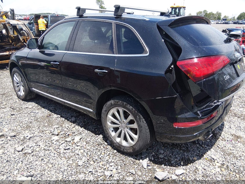2016 Audi Q5 VIN WA1C2AFP6GA122412 IAAI salvage auction — REAR END, Salvage (West Virginia), sold $2,900 on 2026-07-18 (photo 3)