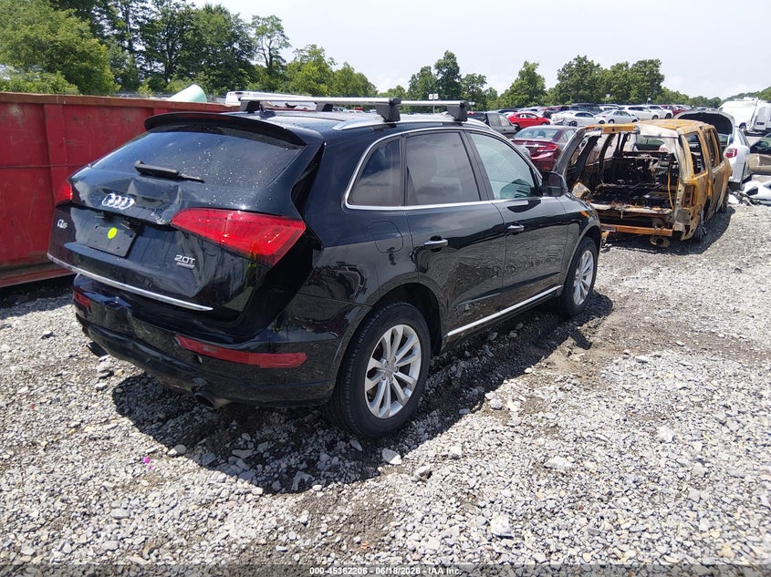 2016 Audi Q5 VIN WA1C2AFP6GA122412 IAAI salvage auction — REAR END, Salvage (West Virginia), sold $2,900 on 2026-07-18 (photo 4)