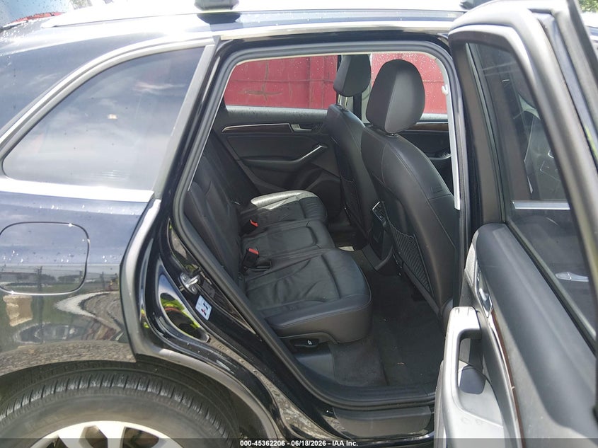 2016 Audi Q5 VIN WA1C2AFP6GA122412 IAAI salvage auction — REAR END, Salvage (West Virginia), sold $2,900 on 2026-07-18 (photo 8)
