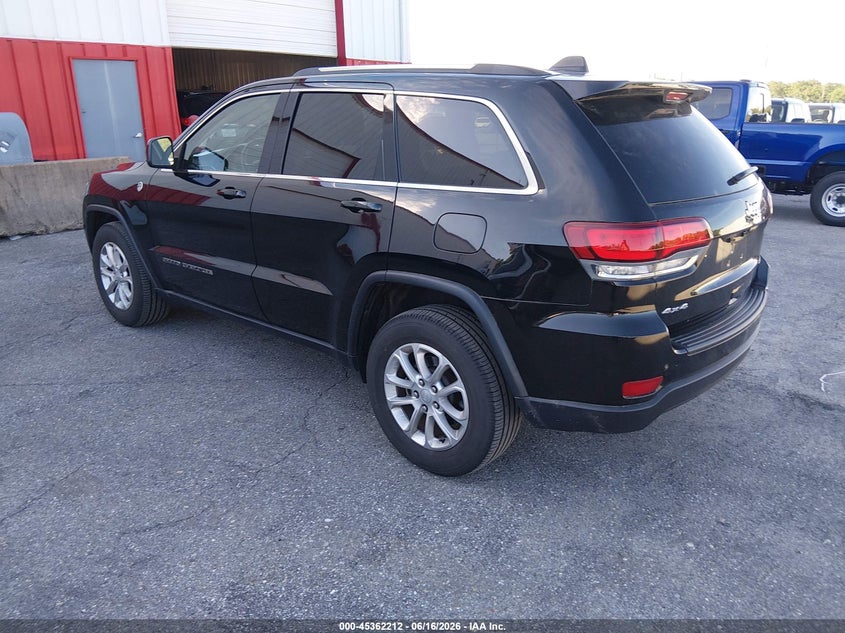 2021 Jeep Grand cherokee VIN 1C4RJFAG5MC793660 IAAI salvage auction — NORMAL WEAR, Sf97 (Maryland), sold $16,650 on 2026-08-31 (photo 3)