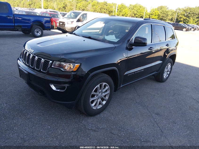 2021 Jeep Grand cherokee VIN 1C4RJFAG5MC793660 IAAI salvage auction — NORMAL WEAR, Sf97 (Maryland), sold $16,650 on 2026-08-31 (photo 2)