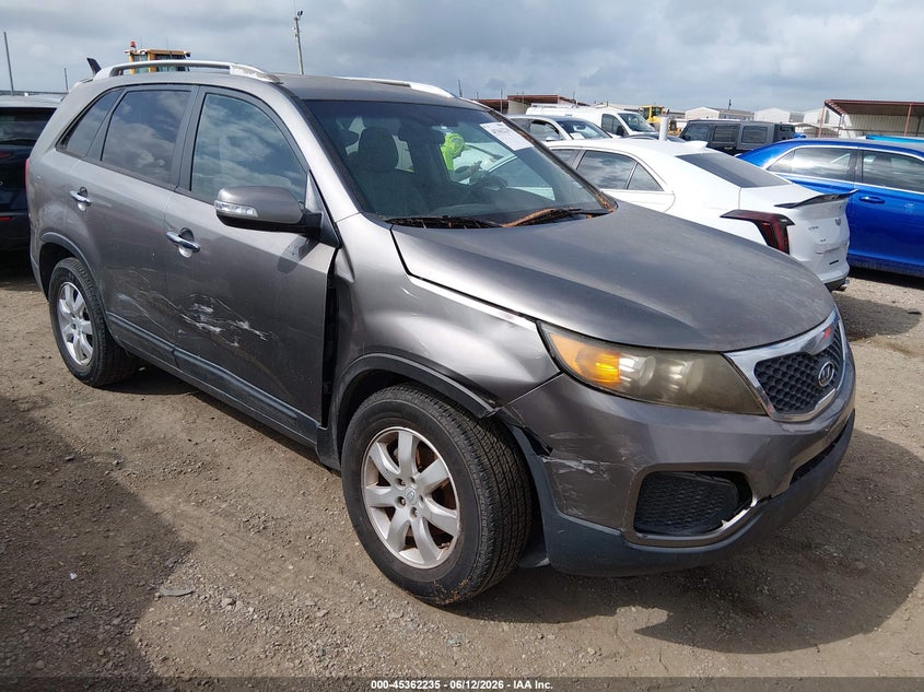 2011 Kia Sorento VIN 5XYKT4A25BG144406 IAAI salvage auction — RIGHT SIDE, Original (Texas), sold $775 on 2026-07-28 (photo 1)