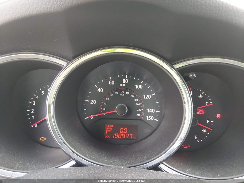 2011 Kia Sorento VIN 5XYKT4A25BG144406 IAAI salvage auction — RIGHT SIDE, Original (Texas), sold $775 on 2026-07-28 (photo 7)