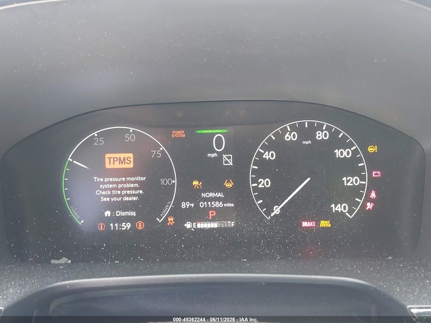 2025 Honda Cr-v VIN 7FARS6H97SE108776 IAAI salvage auction — FRONT END, Salvage Title, sold $3,350 on 2026-07-28 (photo 7)