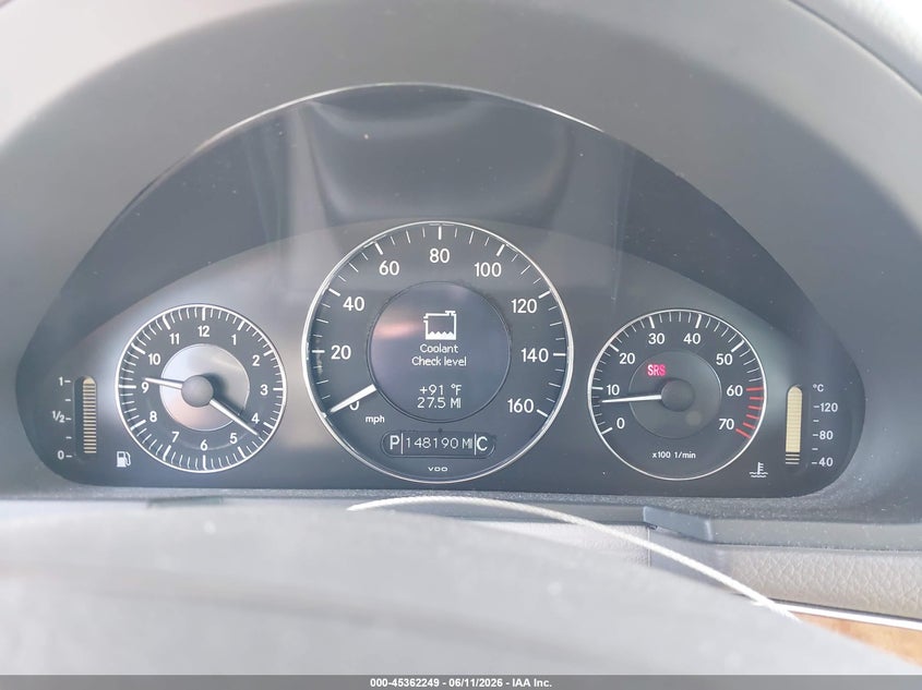 2004 Mercedes-benz E-klasse VIN WDBUF70J94A470317 IAAI salvage auction — FRONT END, Salvage (California), sold $300 on 2026-07-19 (photo 7)