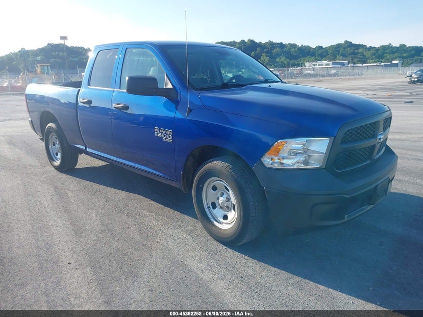 2019 Ram 1500 VIN 1C6RR6FG6KS647778 IAAI salvage auction — LEFT & RIGHT, SF97 (Illinois), sold $15,325 on 2026-07-09 (photo 1)