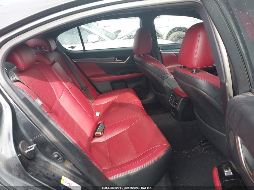 2017 Lexus Gs VIN JTHCZ1BL7HA005233 IAAI salvage auction — REAR END, Salvage Title, sold $6,300 on 2026-08-01 (photo 8)