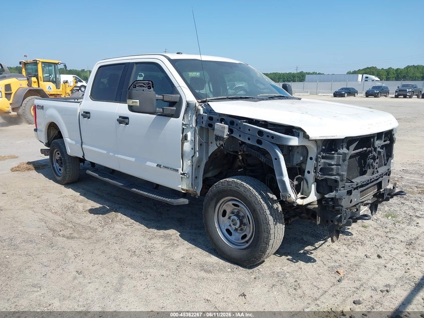 2019 Ford F250 VIN 1FT7W2BT9KED75312 IAAI salvage auction — RIGHT FRONT, Salvage (North Carolina), sold $6,750 on 2026-07-18 (photo 1)
