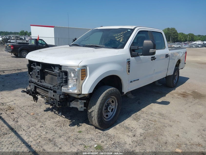 2019 Ford F250 VIN 1FT7W2BT9KED75312 IAAI salvage auction — RIGHT FRONT, Salvage (North Carolina), sold $6,750 on 2026-07-18 (photo 2)