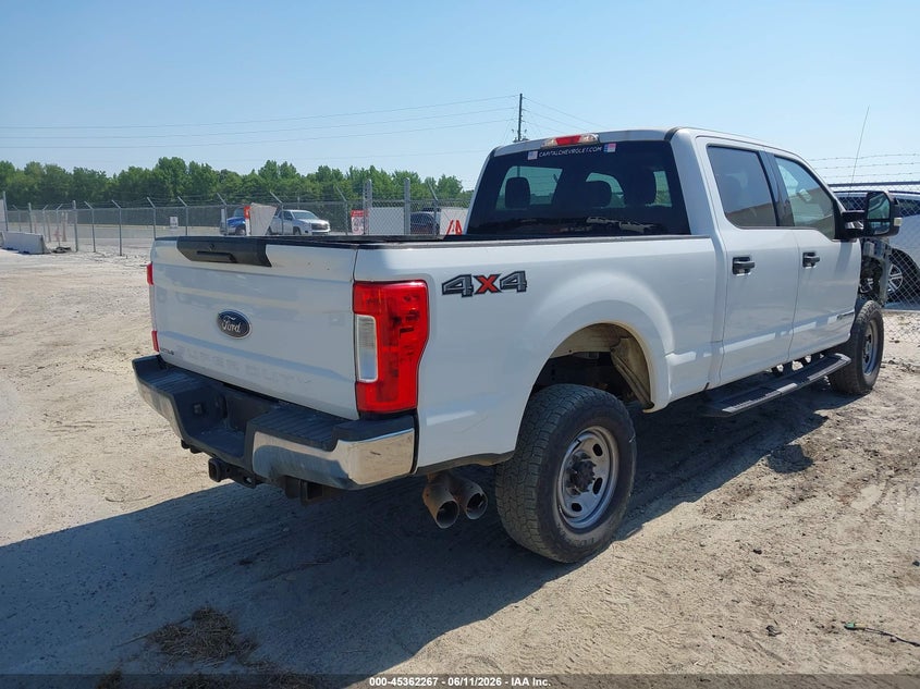 2019 Ford F250 VIN 1FT7W2BT9KED75312 IAAI salvage auction — RIGHT FRONT, Salvage (North Carolina), sold $6,750 on 2026-07-18 (photo 4)