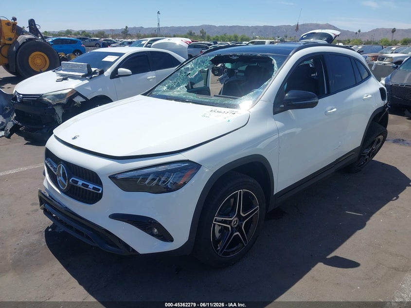 2026 Mercedes-benz Gla-klasse VIN W1N4N4HB2TJ807210 IAAI salvage auction — RIGHT SIDE, Salvage (Arizona), sold $7,225 on 2026-07-21 (photo 2)