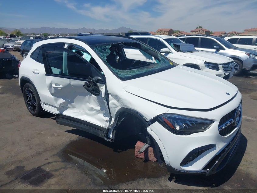 2026 Mercedes-benz Gla-klasse VIN W1N4N4HB2TJ807210 IAAI salvage auction — RIGHT SIDE, Salvage (Arizona), sold $7,225 on 2026-07-21 (photo 6)