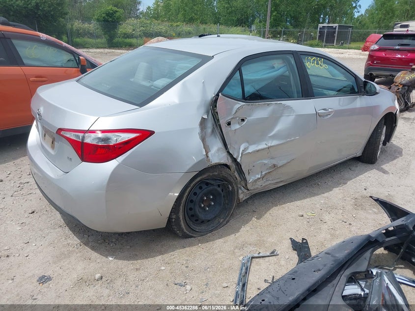 2014 Toyota Corolla VIN 5YFBURHE0EP079555 IAAI salvage auction — NORMAL WEAR, Clear-Endorsement (Wisconsin), sold $875 on 2026-07-16 (photo 4)