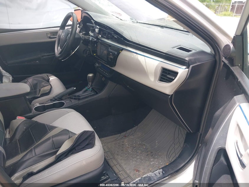 2014 Toyota Corolla VIN 5YFBURHE0EP079555 IAAI salvage auction — NORMAL WEAR, Clear-Endorsement (Wisconsin), sold $875 on 2026-07-16 (photo 5)