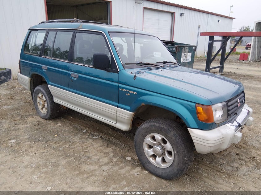 1995 Mitsubishi Montero VIN JA4MR41H0SJ014183 IAAI salvage auction — NORMAL WEAR, Original (Alaska), sold $100 on 2026-08-21 (photo 1)