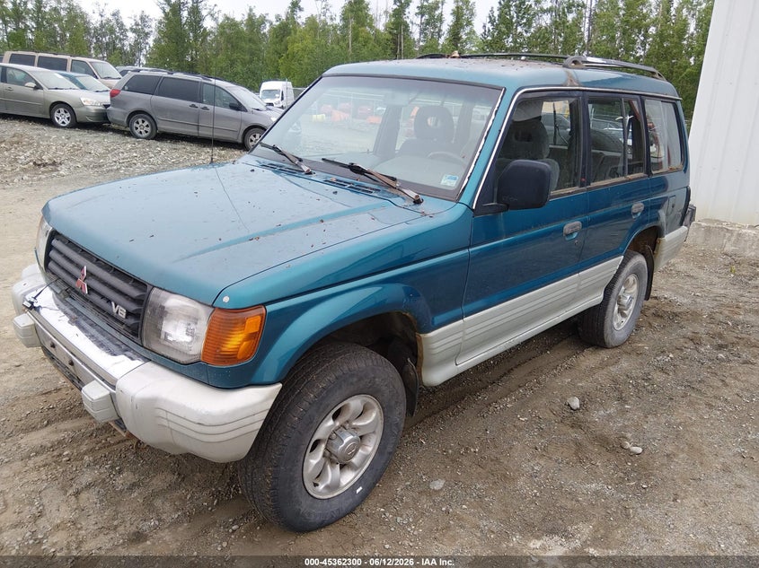1995 Mitsubishi Montero VIN JA4MR41H0SJ014183 IAAI salvage auction — NORMAL WEAR, Original (Alaska), sold $100 on 2026-08-21 (photo 2)