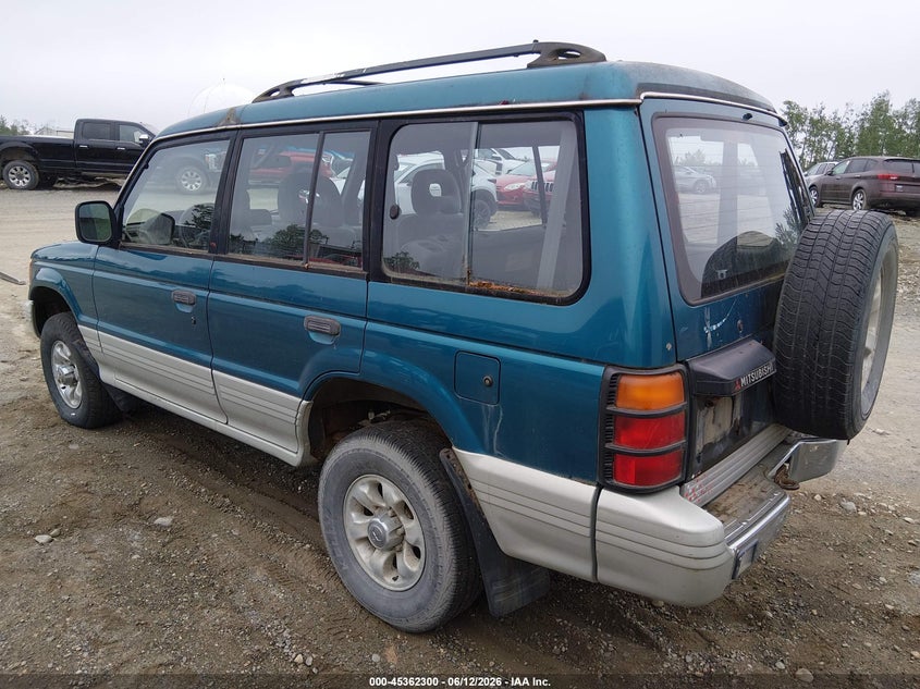 1995 Mitsubishi Montero VIN JA4MR41H0SJ014183 IAAI salvage auction — NORMAL WEAR, Original (Alaska), sold $100 on 2026-08-21 (photo 3)