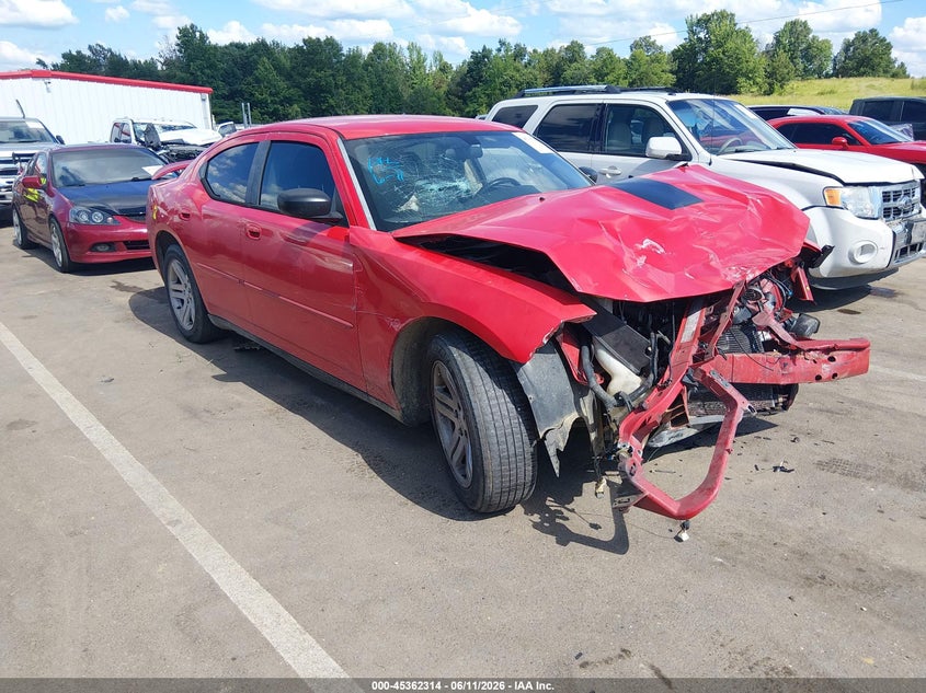 2007 Dodge Charger VIN 2B3KA43G07H819359 IAAI salvage auction — RIGHT FRONT, Salvage (Mississippi), sold $25 on 2026-07-09 (photo 1)