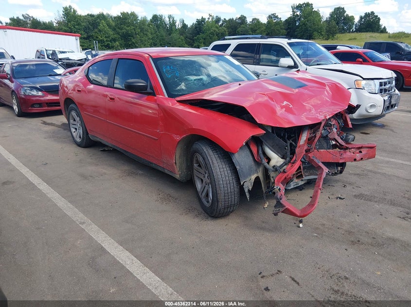 2007 Dodge Charger VIN 2B3KA43G07H819359 IAAI salvage auction — RIGHT FRONT, Salvage (Mississippi), sold $25 on 2026-07-09 (photo 6)