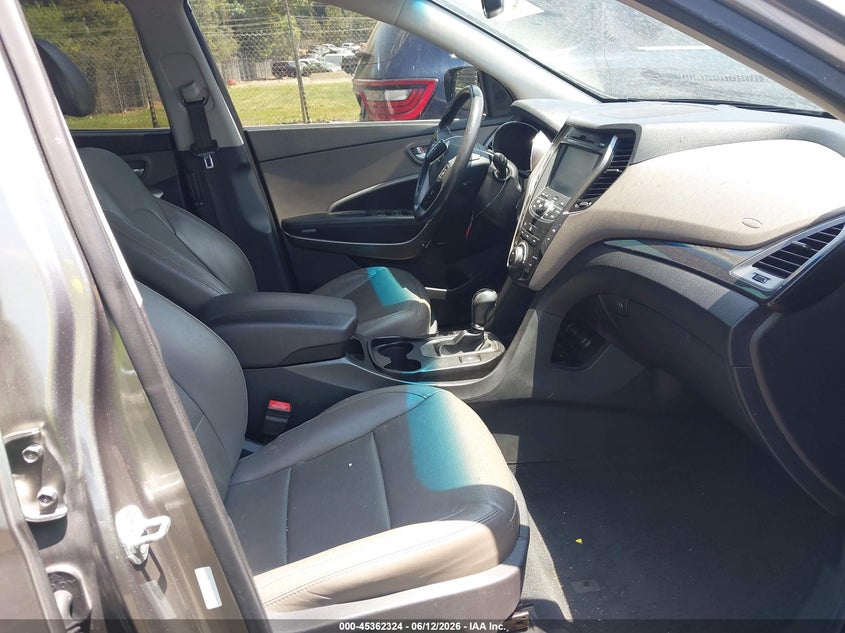 2016 Hyundai Santa fe VIN 5XYZUDLB8GG335625 IAAI salvage auction — REAR END, Salvage (North Carolina), sold $1,425 on 2026-07-16 (photo 5)