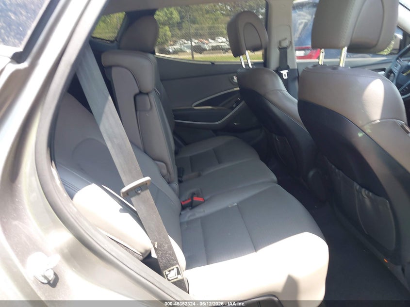 2016 Hyundai Santa fe VIN 5XYZUDLB8GG335625 IAAI salvage auction — REAR END, Salvage (North Carolina), sold $1,425 on 2026-07-16 (photo 8)